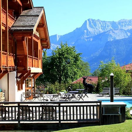 Le Cerf Amoureux Chalet Prive & Spa 살랑쉬 외부 사진