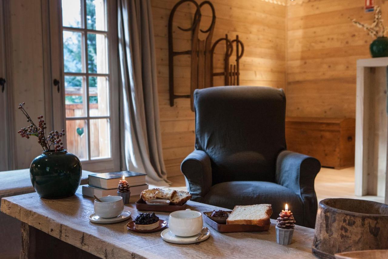 Le Cerf Amoureux Chalet Prive & Spa 살랑쉬 외부 사진