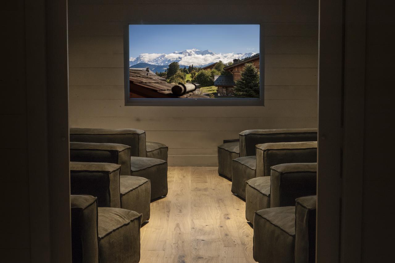 Le Cerf Amoureux Chalet Prive & Spa 살랑쉬 외부 사진