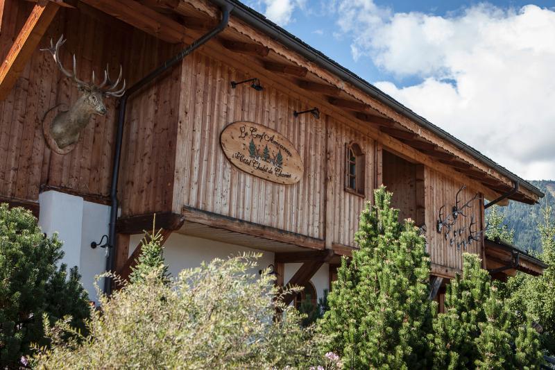 Le Cerf Amoureux Chalet Prive & Spa 살랑쉬 외부 사진