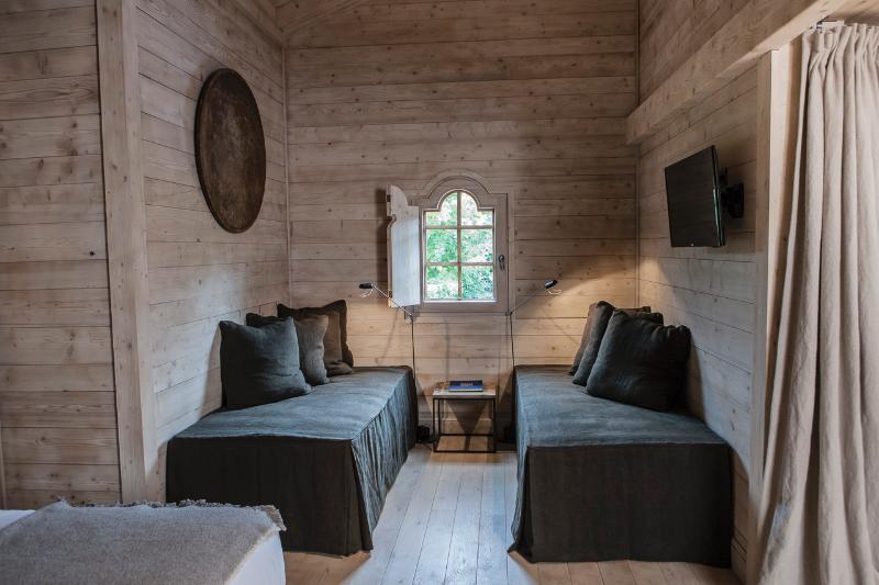 Le Cerf Amoureux Chalet Prive & Spa 살랑쉬 외부 사진