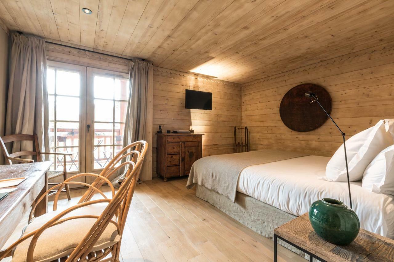 Le Cerf Amoureux Chalet Prive & Spa 살랑쉬 외부 사진