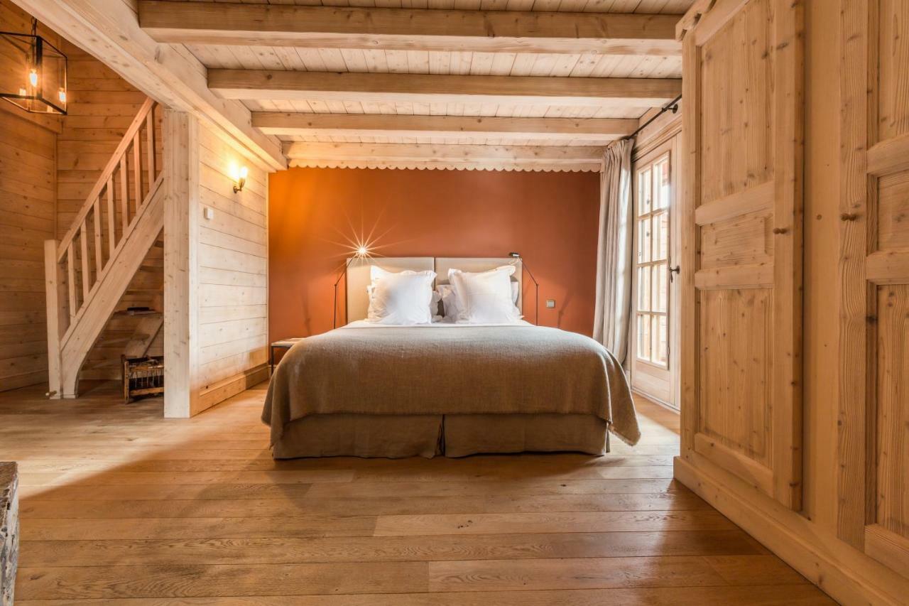 Le Cerf Amoureux Chalet Prive & Spa 살랑쉬 외부 사진