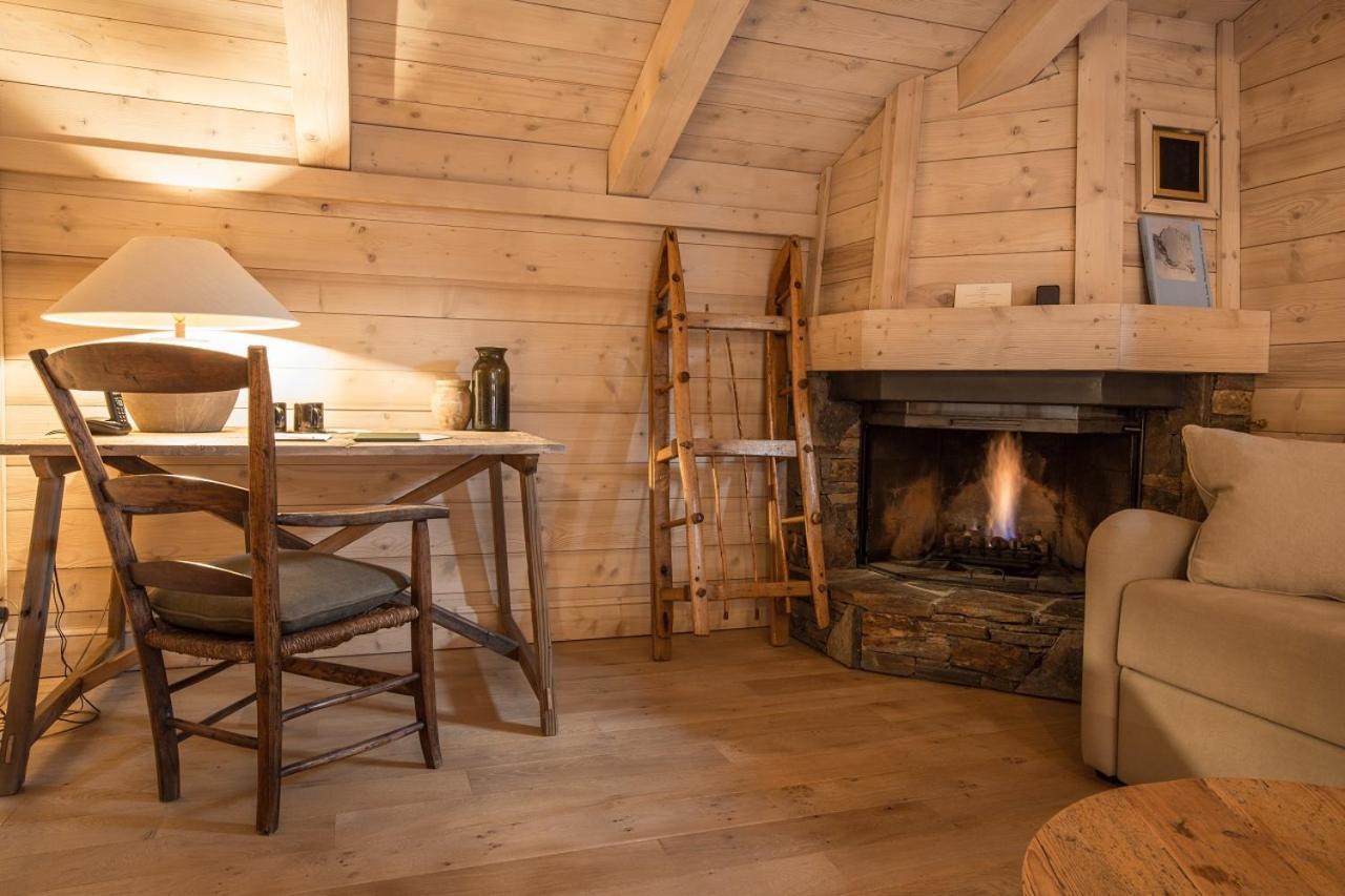 Le Cerf Amoureux Chalet Prive & Spa 살랑쉬 외부 사진